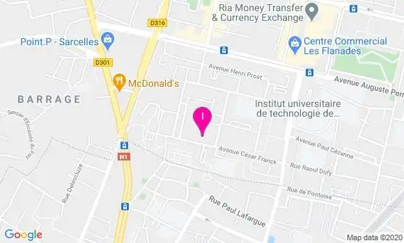 Localisation Solange Roger