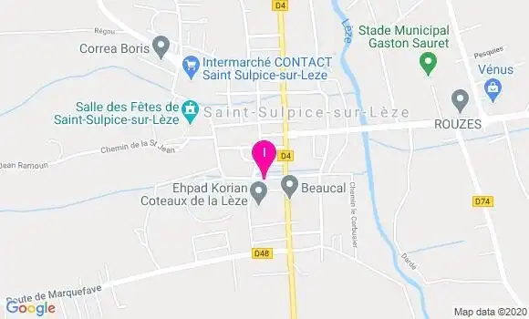 Localisation Audrey Fertala