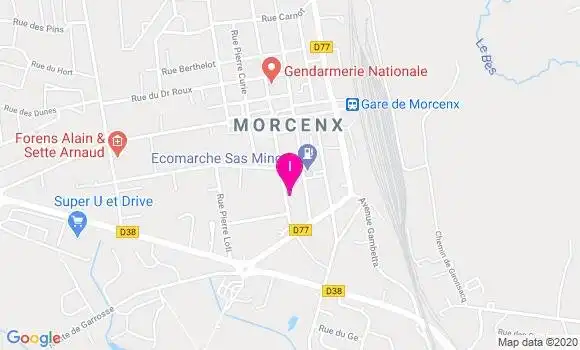 Localisation Marie Lescarret