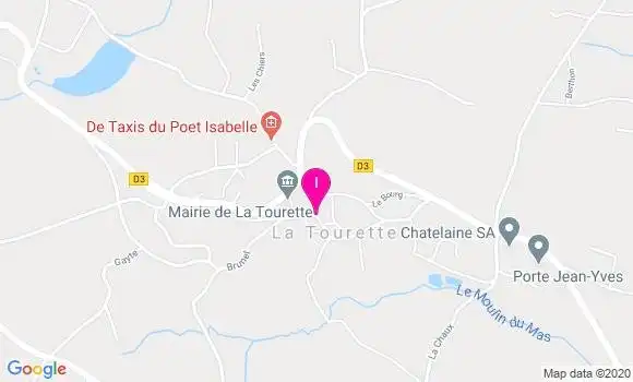 Localisation Sandrine Giraudon