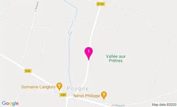 Localisation Emmy Bonin