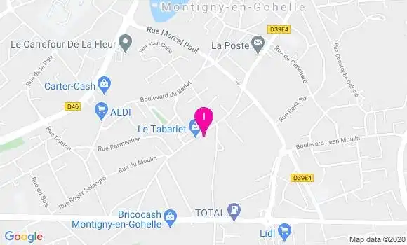 Localisation Marc Antoine Petit