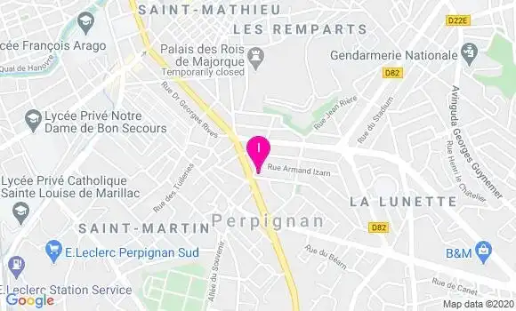 Localisation Emma Dedourge