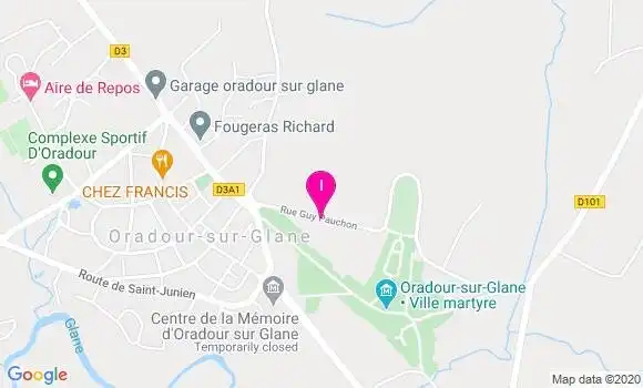 Localisation Cendrine Delage