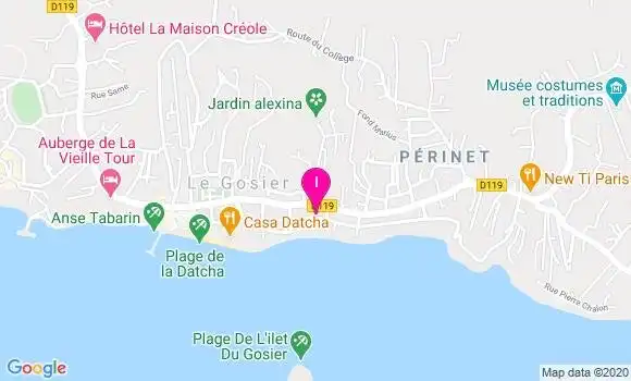 Localisation Ophelie Bouaroudj