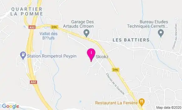 Localisation Eric Sorce