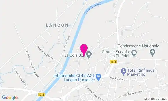 Localisation Micheline Charrier