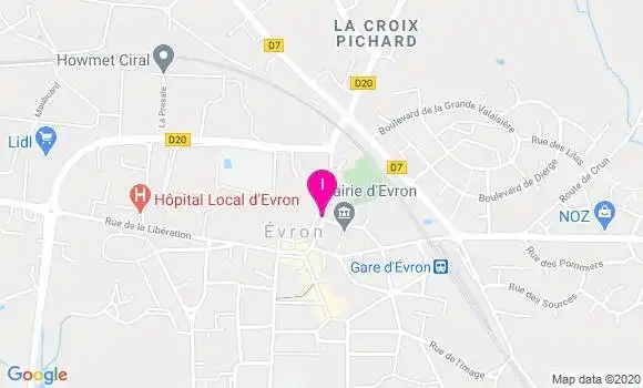 Localisation Muriel Guernevel
