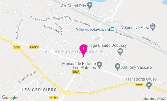 Localisation Sylvie Amadou