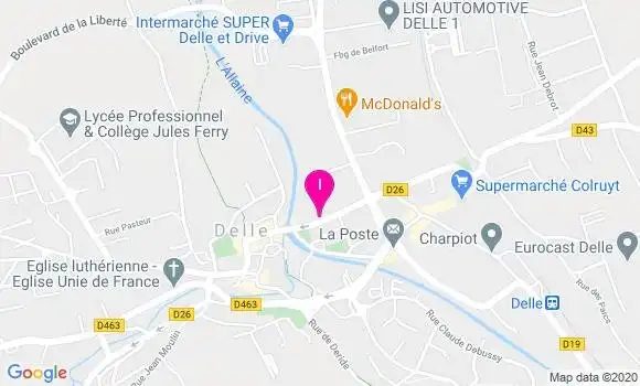 Localisation Melanie Rey