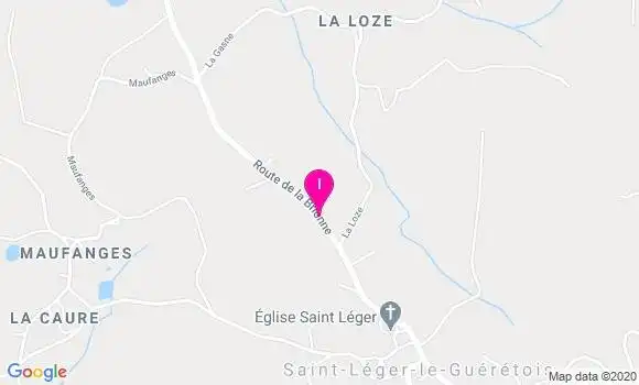 Localisation Corinne Lebegue