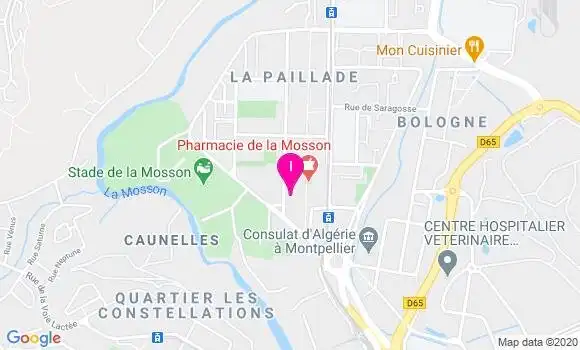 Localisation Alan Baba Ahmed