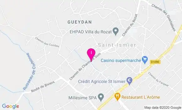 Localisation Fanny Silvestre