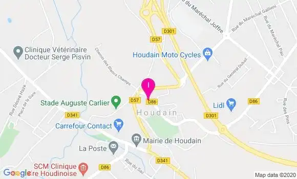 Localisation Martine Derache