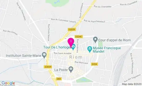 Localisation Celine Chautard Minary