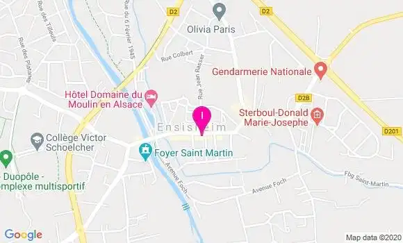 Localisation Sophie Husherr