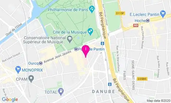 Localisation Daniel Bitier
