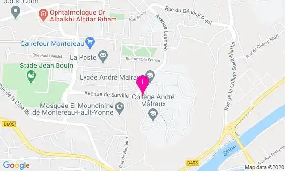 Localisation Dalila Belkhadem