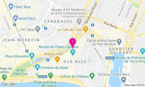 Localisation Nathalie Boinet