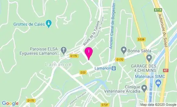 Localisation Isabelle Castel