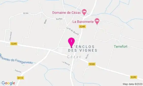 Localisation Axelle Krieg Bayen