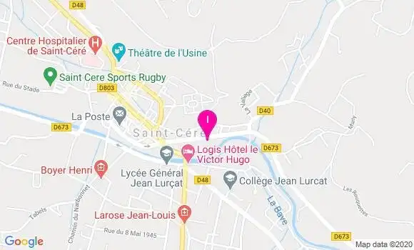 Localisation Isabelle Martin