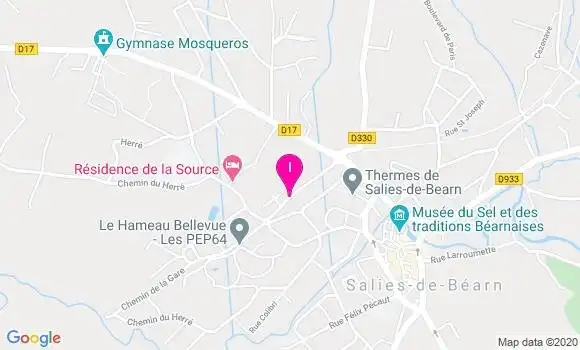 Localisation Myriam Etchecopar