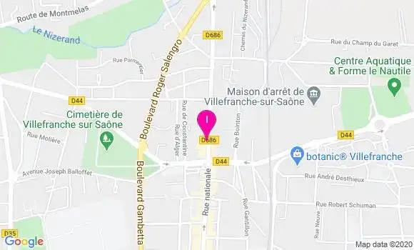 Localisation Soraya Aissaoui