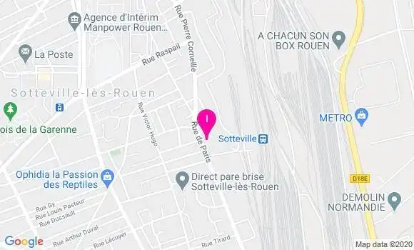 Localisation Tiphaine Geoffroy
