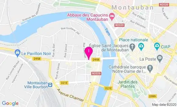 Localisation Pauline Pech