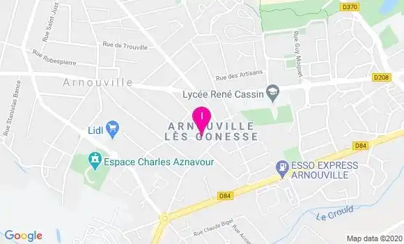 Localisation Brigitte Sastre