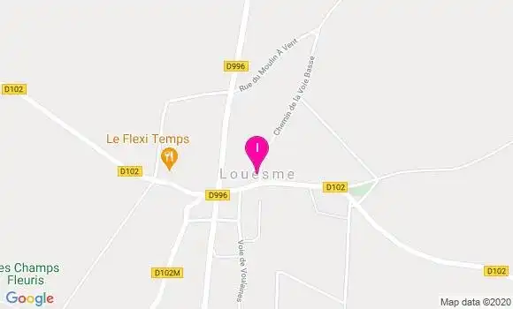 Localisation Elisabeth Orth Goulier
