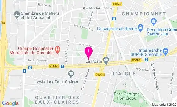 Localisation Ingrid Rouzo