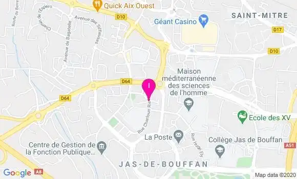 Localisation Mireille Priat