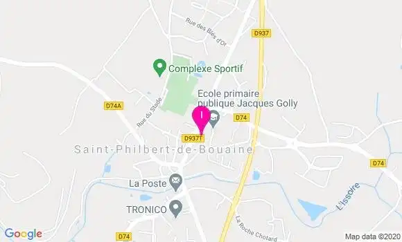 Localisation Gaelle Hervouet