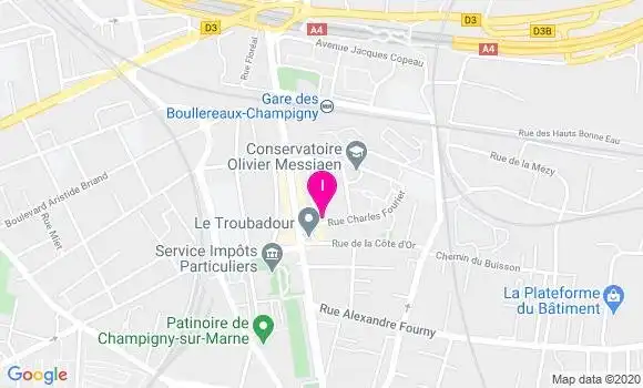 Localisation Laurence Poux