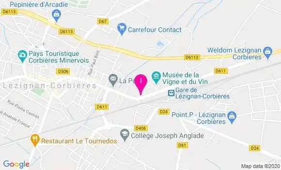 Localisation Samira Bitat