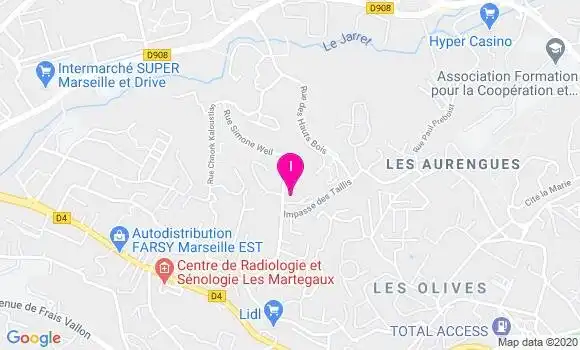 Localisation Lucie Gouin