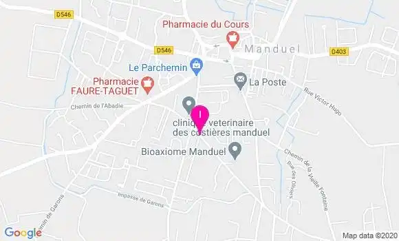 Localisation Virginie Lesage