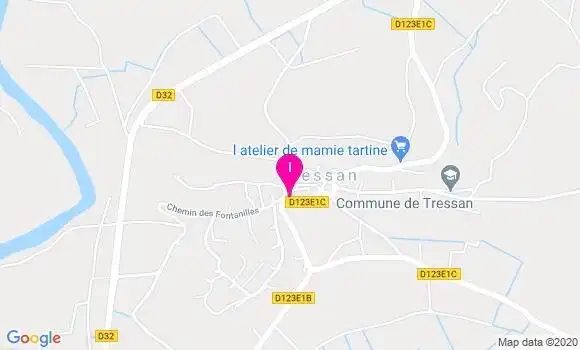 Localisation Nelly Puech