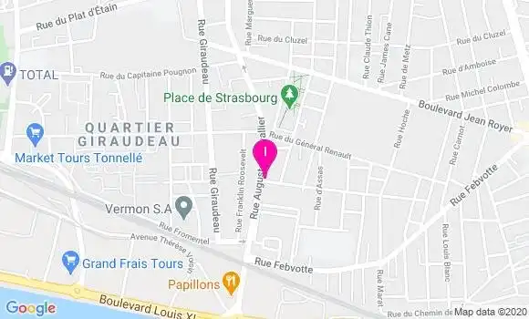 Localisation Mona Niclot