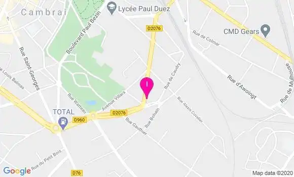 Localisation Magali Morel