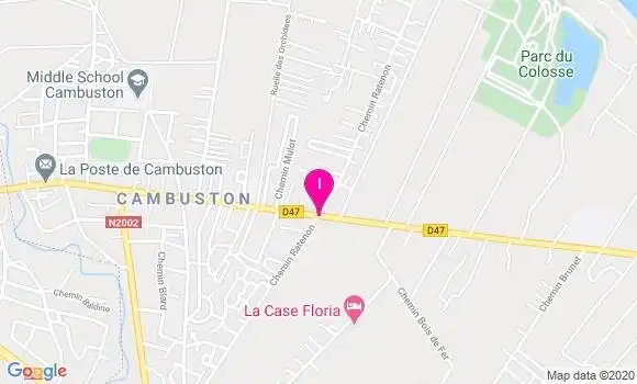 Localisation Laurence Amavy