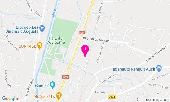Localisation Sandrine Laporte