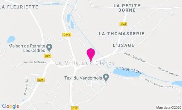 Localisation Veronique Mureau