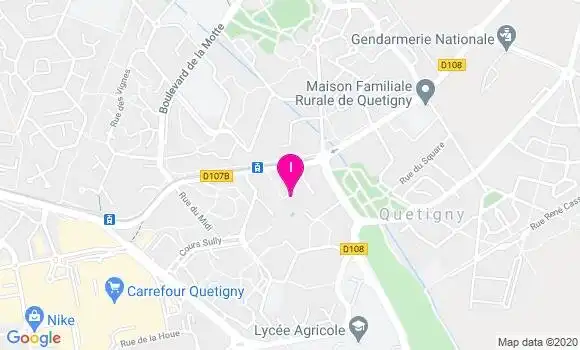 Localisation Sigrid Billier