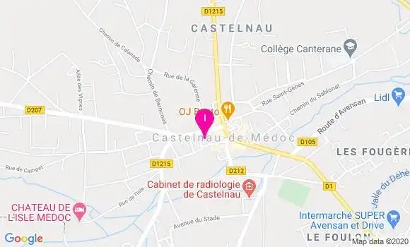 Localisation Anne Jourdan