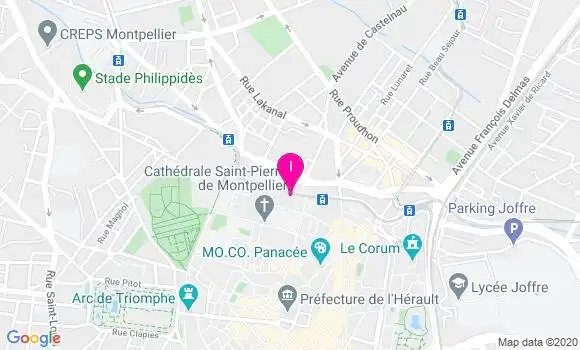 Localisation Isabelle Carriere