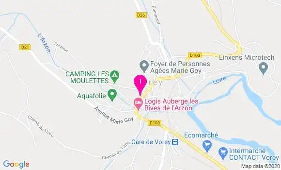 Localisation Elsa Paradis