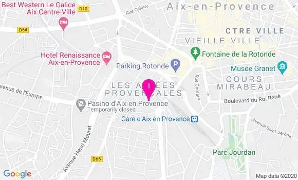 Localisation Florence Dauphin